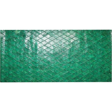 Genuine chicken leather panel HSKPAN02 Antique Green