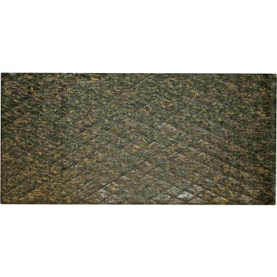 Genuine chicken leather panel HSKPAN02 Antique Black