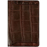 Genuine crocodile leather card holder CW0202 Maroon
