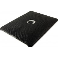 Genuine lizard leather iPad case IPAD-LIZ01 Black