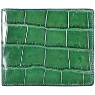 Genuine crocodile leather wallet WN02028 Green