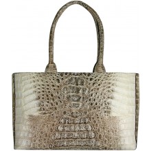 Genuine alligator leather bag BCM78 Natural