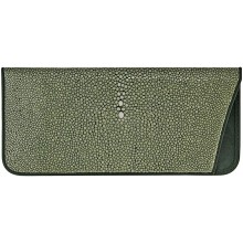 Genuine stingray leather glasses case CC2-SA Federico Grey