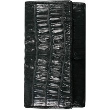 Genuine alligator leather key holder CM043T Black
