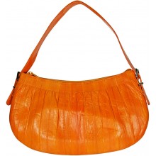 Genuine eel leather bag EEL-BMW20 Orange