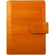 Genuine eel leather organizer holder EEL-DIARY01 Tan