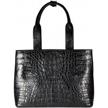 Genuine alligator leather bag FCM87 Black