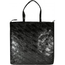 Genuine chicken / hen leather bag HBAG8828 Black
