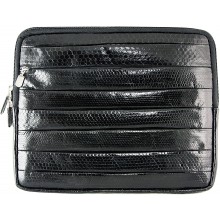 Genuine snake leather iPad case IPAD-SN30 Black