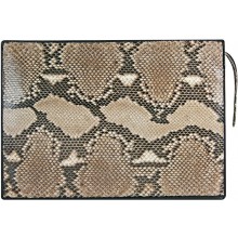 Genuine python snake leather bag ISSNB884PT Natural