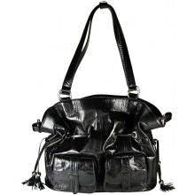 Genuine snake leather bag JSNB01 Black