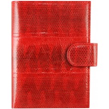 Genuine snake leather wallet PANW50SSN Red