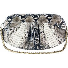 Genuine python snake leather bag PBG833PT-G Natural
