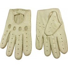 Genuine peccary leather gloves PECGL02 Beige