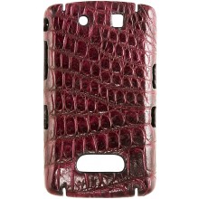 Genuine crocodile leather Blackberry case SCBB9500 / 9530 Violet