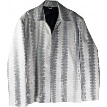 Genuine snake leather jacket SNJACKET01 Bone