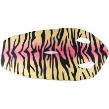 Genuine stingray skin STSKIN3-R Beige / Pink Zebra