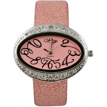 Fashion watch & stingray leather watch band STWACT20 Pink
