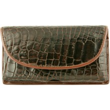 Genuine crocodile leather phone case TPSAM30 Brown