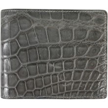 Genuine crocodile leather wallet WN02016 Grey