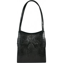 Genuine alligator leather bag YCM190 Black