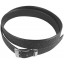 Genuine stingray leather belt 102RR Black