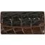 Genuine alligator leather wallet ALD09 Brown