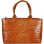 Genuine alligator leather bag BCM78 Tan