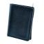Premium cow leather handmade wallet EL-PM-2 Midnight Blue