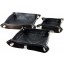 Genuine cow leather with hair on tray set CHTRAY01 Black / Brown / White
