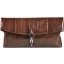 Genuine snake leather bag FSN35 Brown