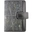 Genuine chicken leather organizer case HORG1 Black