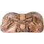 Genuine python snake leather bag ISSNB099PT Cream