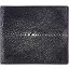 Genuine stingray leather wallet ISW001SA Black