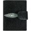 Genuine stingray leather wallet ISW005 Black