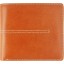 Genuine cow leather wallet JS1783 Tan / Black