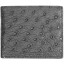 Genuine ostrich leather exclusive wallet OSSW501E Black
