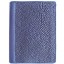 Genuine stingray leather card holder R01 Blue