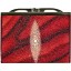 Genuine stingray leather wallet R872S E