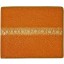 Genuine stingray leather wallet ST2463R Buttercup