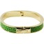 Genuine stingray leather bracelet STBL03SA-G Green