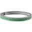 Genuine stingray leather bracelet STBRAS208S-SA Turquoise