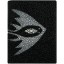 Genuine stingray leather wallet STW007SR Black