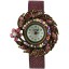 Fashion watch & stingray leather watch band STWAB1910-3 Burgundy