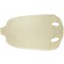 Genuine stingray crust skin STWHITECRUST-R White Crust. Round shape, not sanded.